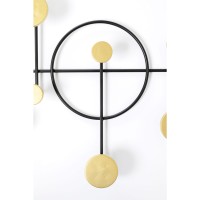 Wandgarderobe Art Circles 79cm