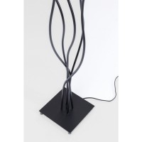 Floor Lamp Flexible Velvet Black Cinque