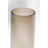 Vase Noble Ring marron mat 40cm