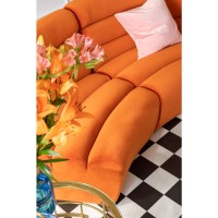 Elemento del divano Wave arancione