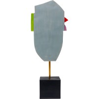 Deco Object Abstract Face Multicolour 52cm