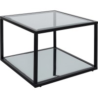 Side Table Quadro Black 50x50cm