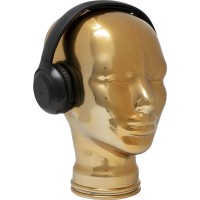 Headphone Mount Gold Metallic