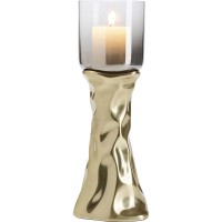 Candle Holder Jade Gold 38cm