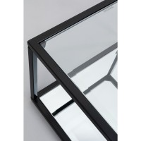 Table d appoint Quadro noir 50x50cm