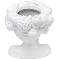 Vase décoratif Fruity blanc 29cm