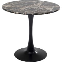 Table Schickeria Marble Black Ø80cm
