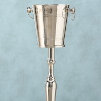 Weinkühler Pillar Silber