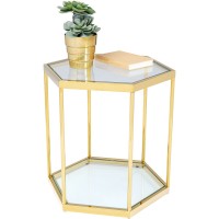 Side Table Comb Gold 55
