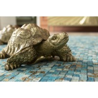 Figurine décorative Turtle doré PM