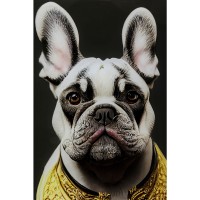 Glasbild Noble Dog 40x60cm