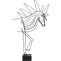 Deco Object Wire Horse 51cm
