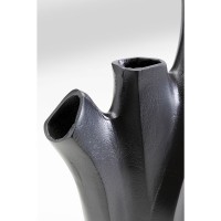 Vase Flame Schwarz 29cm