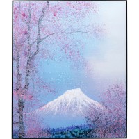 Gerahmtes Bild Fuji 100x120cm