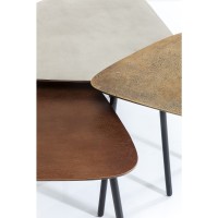 Tavolino da caffè Loft Triangle vintage (3/set)
