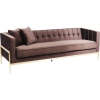 Sofa Loft 3-Seater Brown