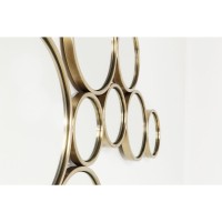 Mirror Bubbles Brass 138x93cm