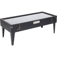 Table basse Collector noir 122x55cm