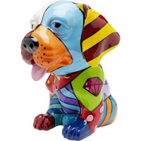 Figura decorativa Dog Patchwork 35cm