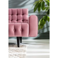 Sofa Milchbar 3-Seater Velvet Mauve