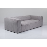 Sofa Cubetto 3-Sitzer Hellgrau 220cm