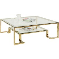 Table basse Gold Rush 120x120