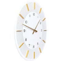 Wall Clock Lio White Ø60cm