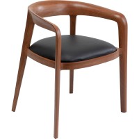 Chair with Armrest Valencia Brown