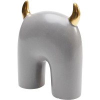 Deco Object Funny Teeth Grey 15cm