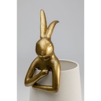 Tischleuchte Animal Rabbit Gold/Weiß 50cm