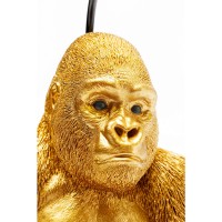 Lampada da tavolo Animal Monkey Gorilla Gold