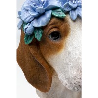 Oggetto decorativo Fiori Beagle 47cm