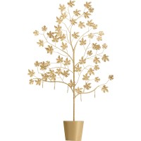 Wandgarderobe Leafline Gold 93cm