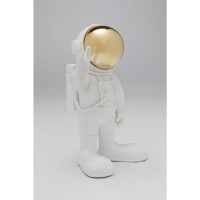 Deko Figur Welcome Astronaut Weiß 27cm
