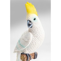 Deko Figur Parrot Cockatoo Weiß 38cm