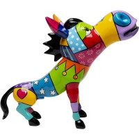 Figura decorativa Donkey Patchwork 54cm