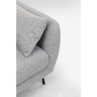 Sofa Amalfi 2-places gris 219cm