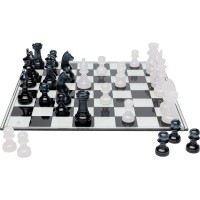 Oggetto decorativo Chess trasparente 60x60cm