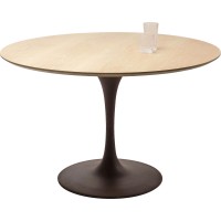 Table Invitation Set chêne noir Ø120cm