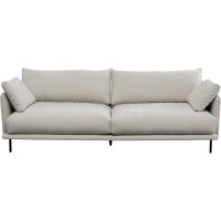 Sofa Edna 3-Sitzer Creme 245cm
