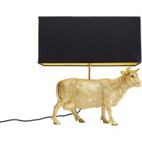 Tischleuchte Cow Gold 52cm