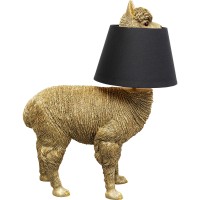 Lampada da tavolo Alpaca oro 59cm