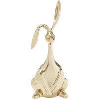 Deko Figur Bunny Gold 52cm