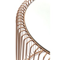 Side Table Wire Copper Ø44cm (2/Set)