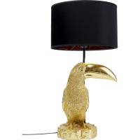 Lampe de table Animal Toucan Or