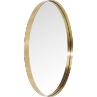 Mirror Curve MO Brass Ø100