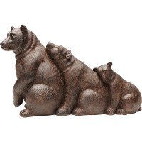 Deko Objekt Relaxed Bear Family