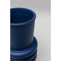 Vase Gina Trible bleu 17cm
