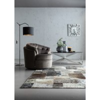 Carpet Squares Grey 170x240cm