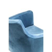 Chair with Armrest Mode Velvet Petrol